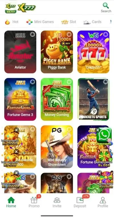 XK777 Game 